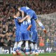 Eden Hazard celebra con sus compañeros Eden Hazard celebra con sus compañeros